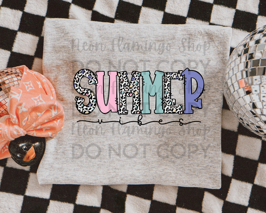 Summer Vibes leopard