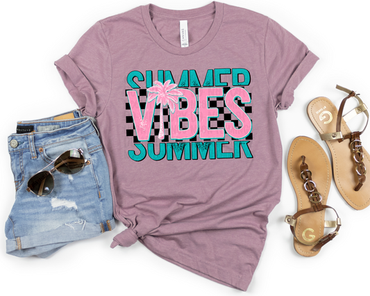 Summer Vibes Pink & Turquoise