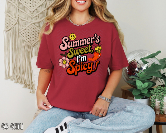 Summer's Sweet, I'm Spicy DTF TRANSFER