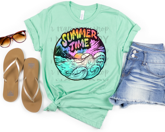 Summertime Ocean Scene