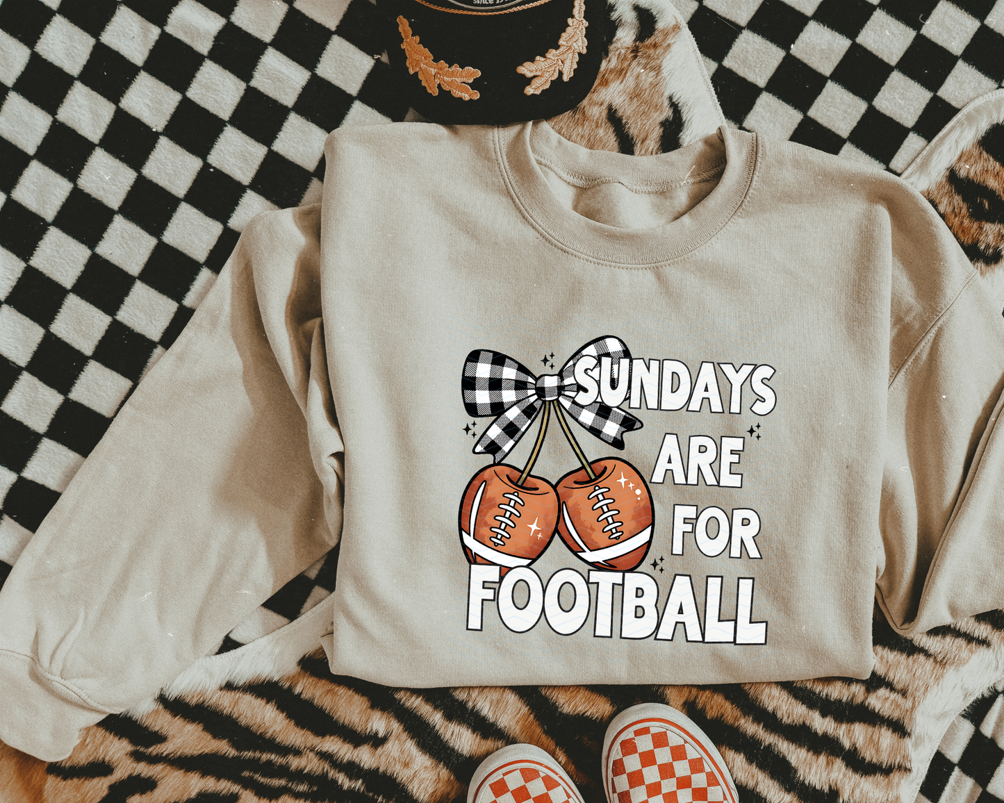 Sundays Are For Football Cherries DTF TRANSFER