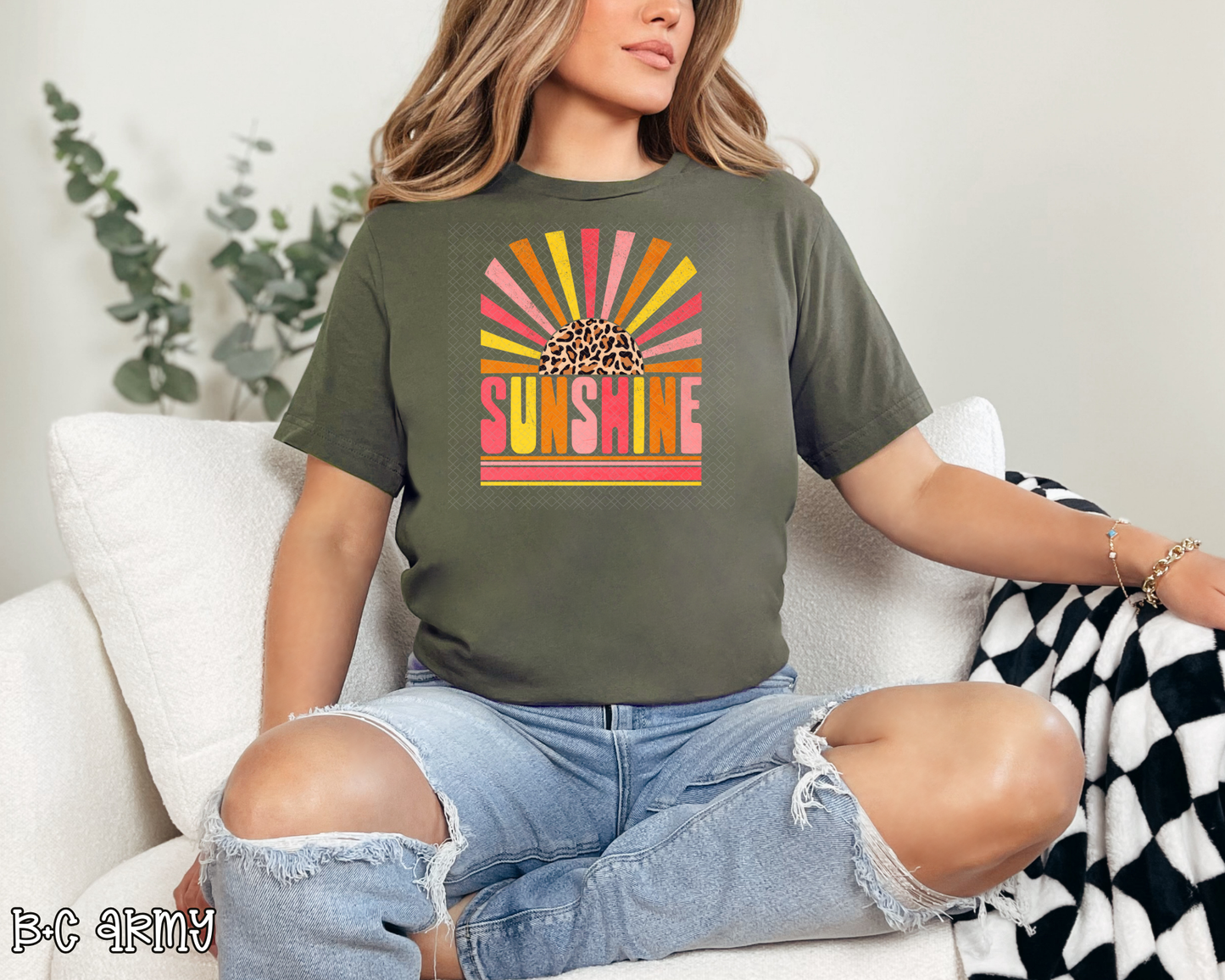 Sunshine Retro DTF TRANSFER