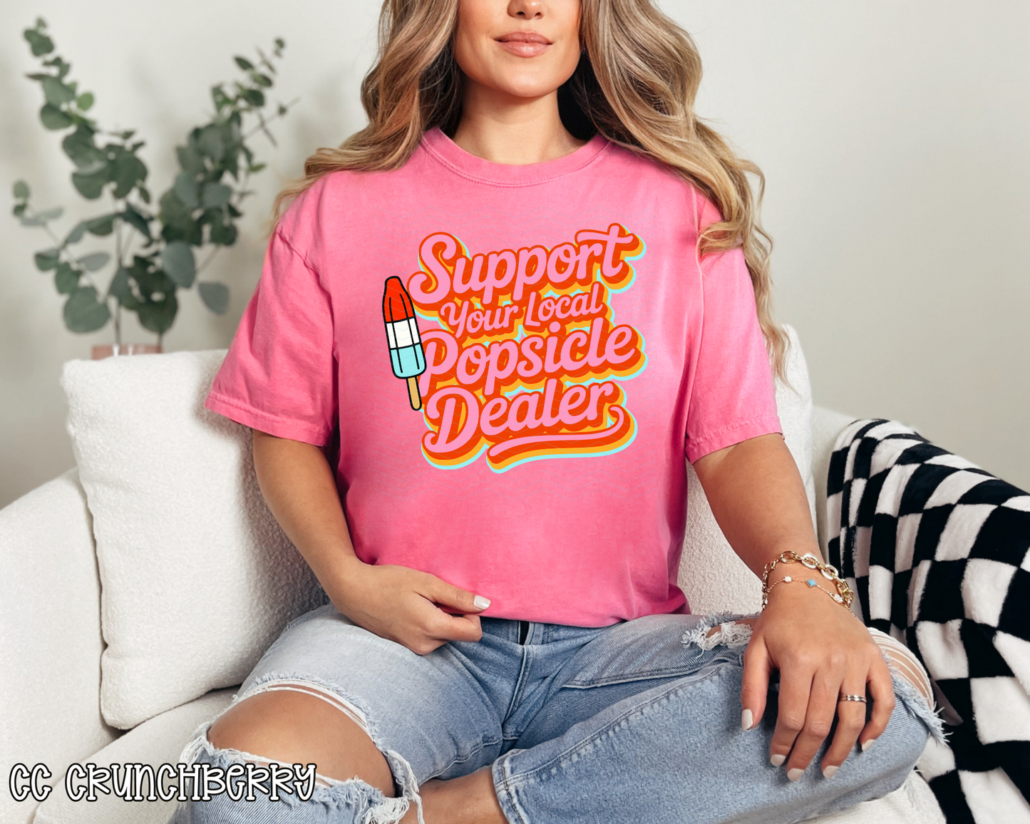Support Your Local Popsicle Dealer DTF TRANSFER