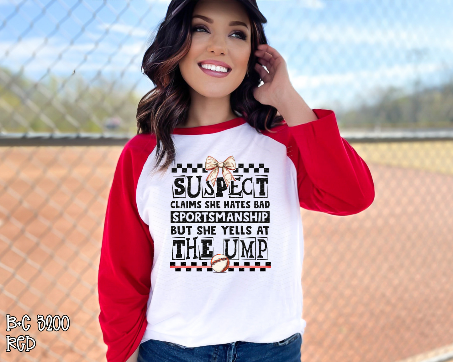 Suspect Claims She Hates Bad Sportsmanship