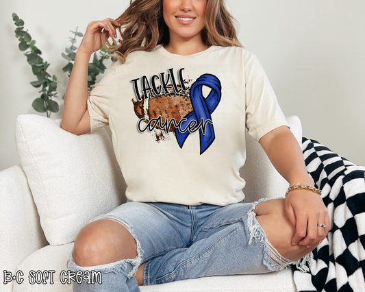 Tackle Cancer Blue