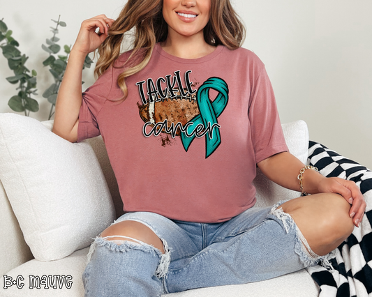 Tackle Cancer Teal