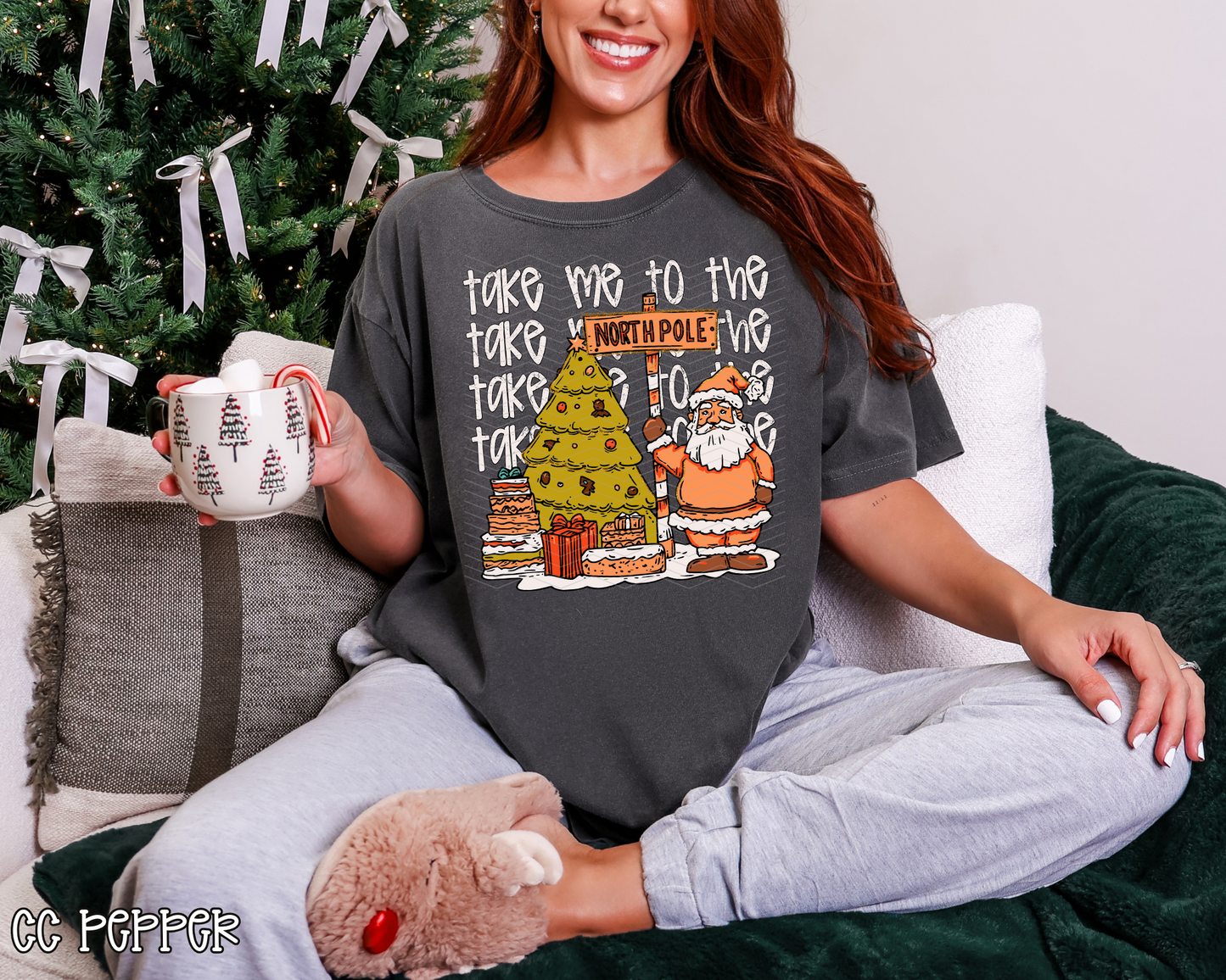 Take Me To The North Pole DTF TRANSFER