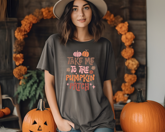 Take Me To The Pumpkin Patch DTF TRANSFER