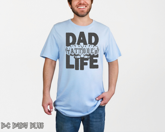 Tattooed Dad Life DTF TRANSFER