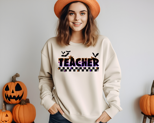 Teacher Halloween DTF TRANSFER