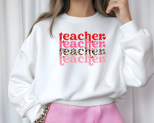 Teacher Stacked DTF TRANSFER