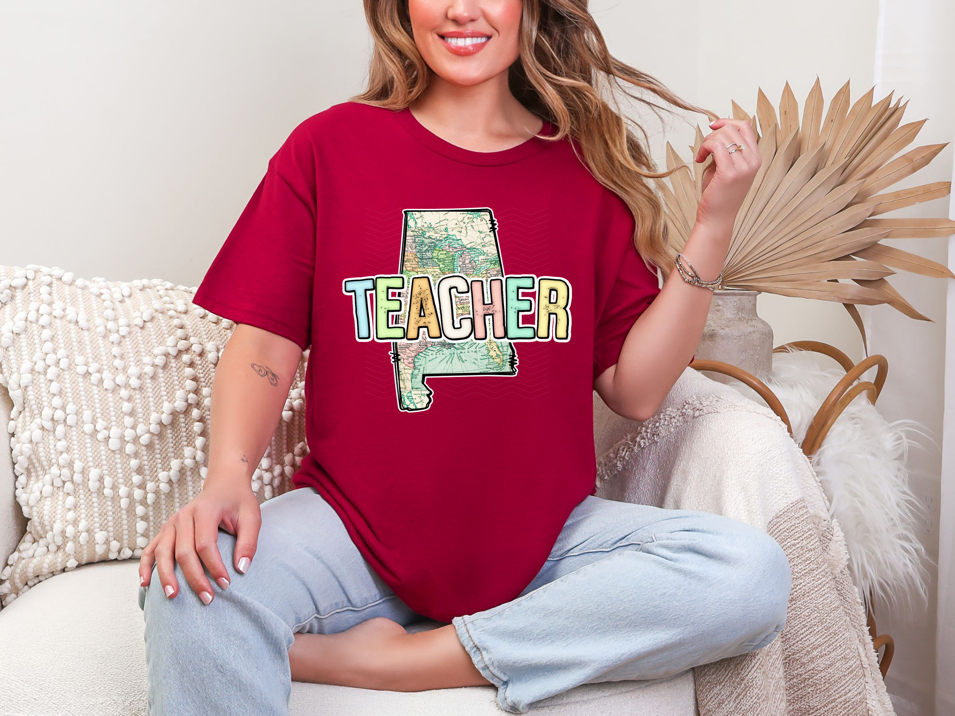 Teacher State | 50 Styles | DTF TRANSFER