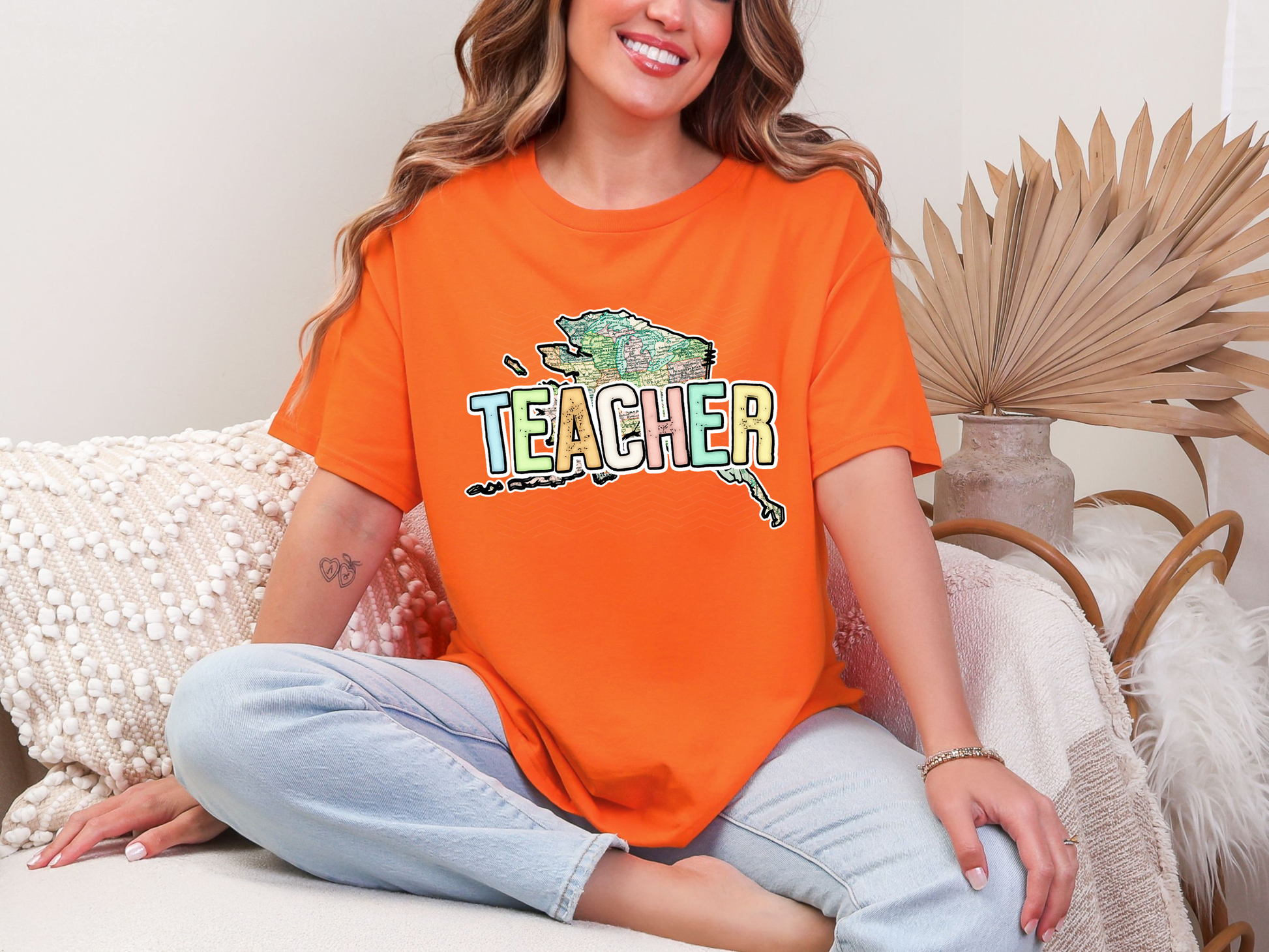 Teacher State Alaska DTF TRANSFER