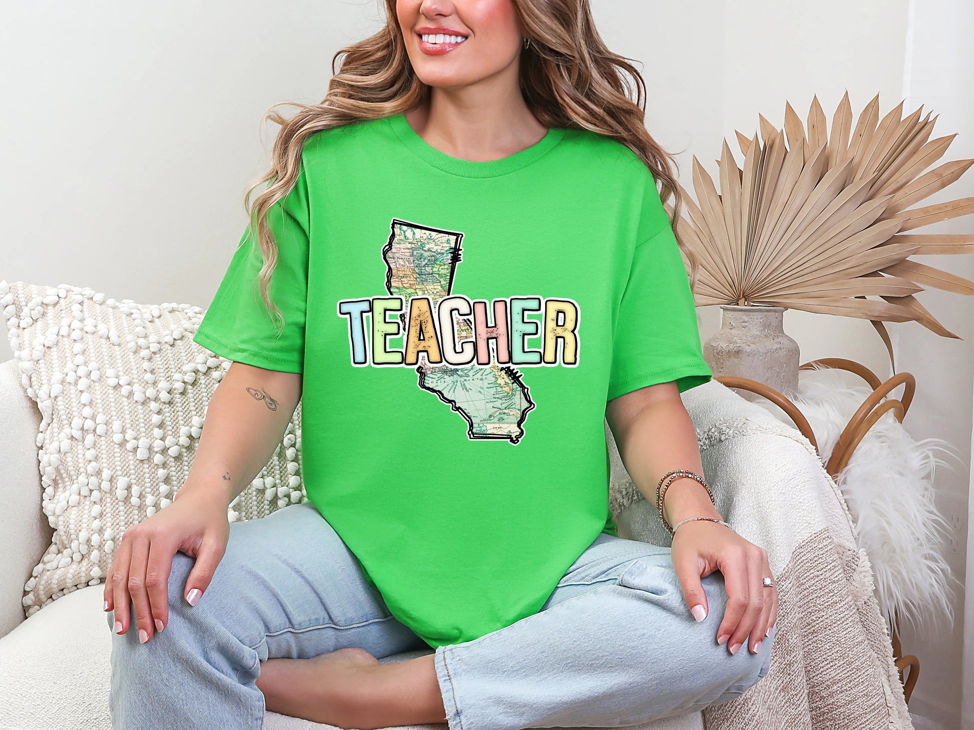 Teacher State California DTF TRANSFER