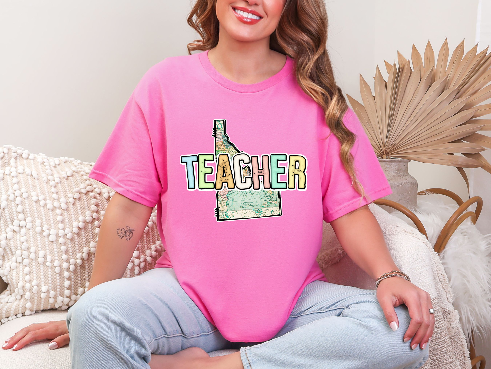 Teacher State Idaho DTF TRANSFER