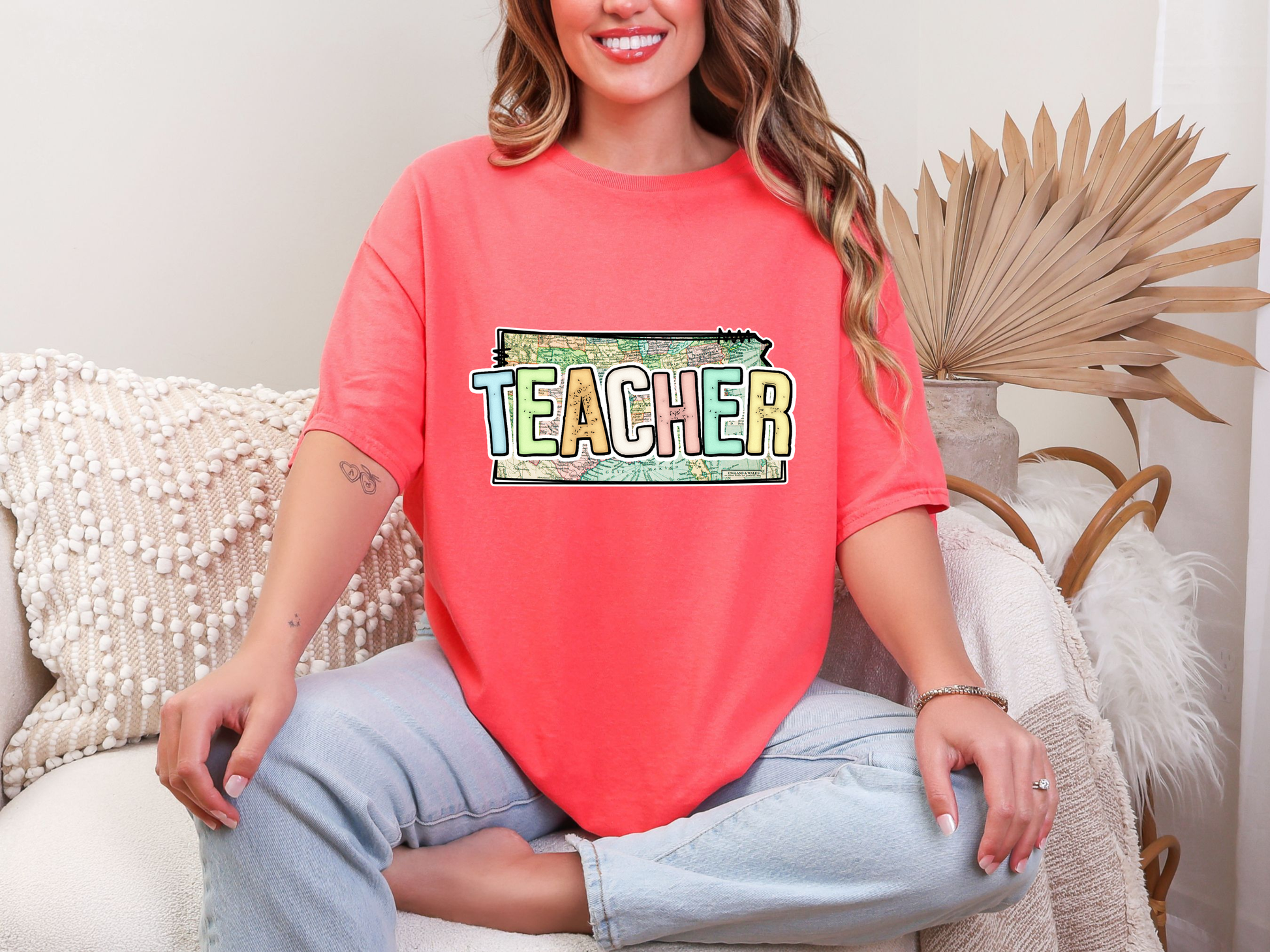 Teacher State Kansas DTF TRANSFER