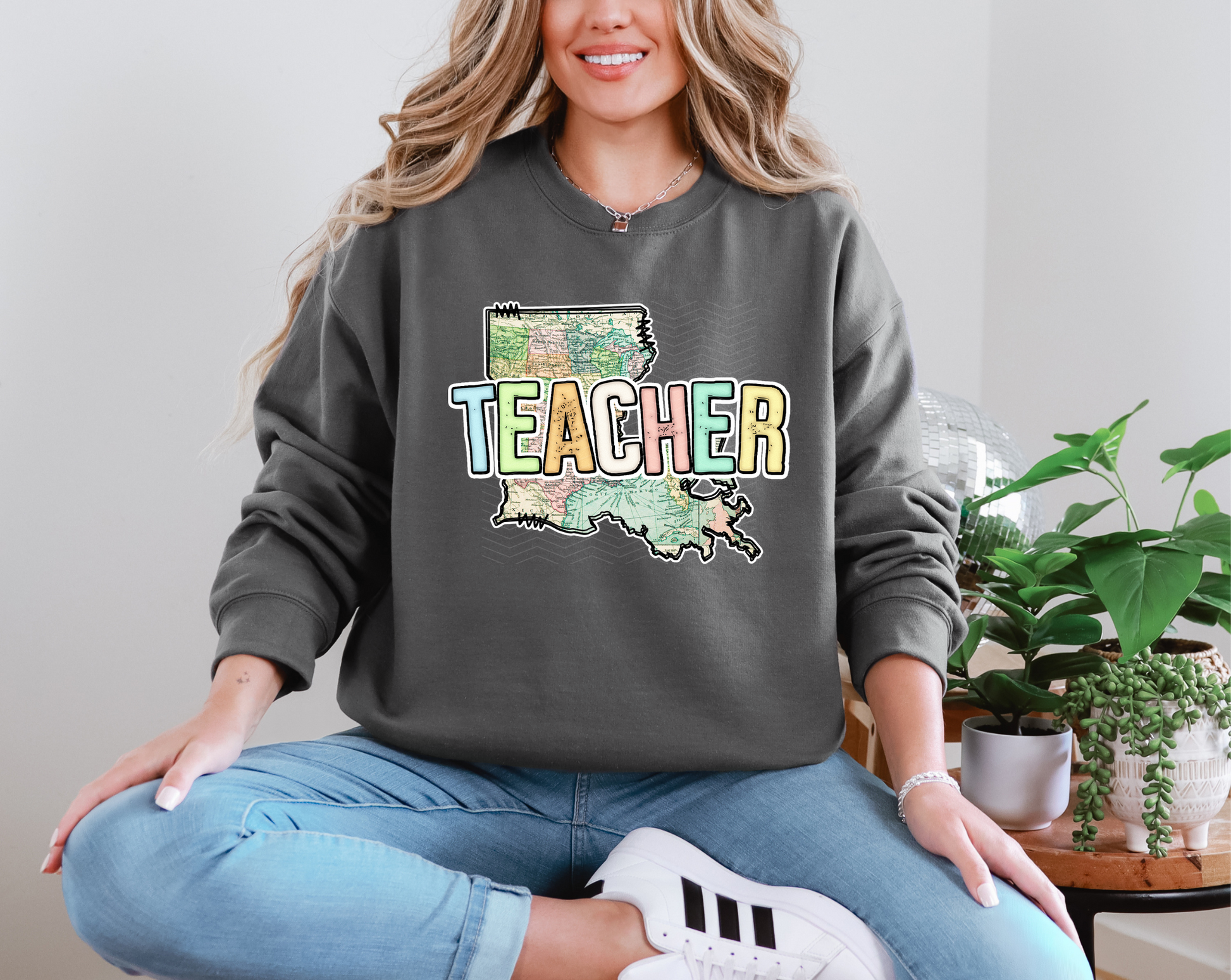 Teacher State Louisiana DTF TRANSFER