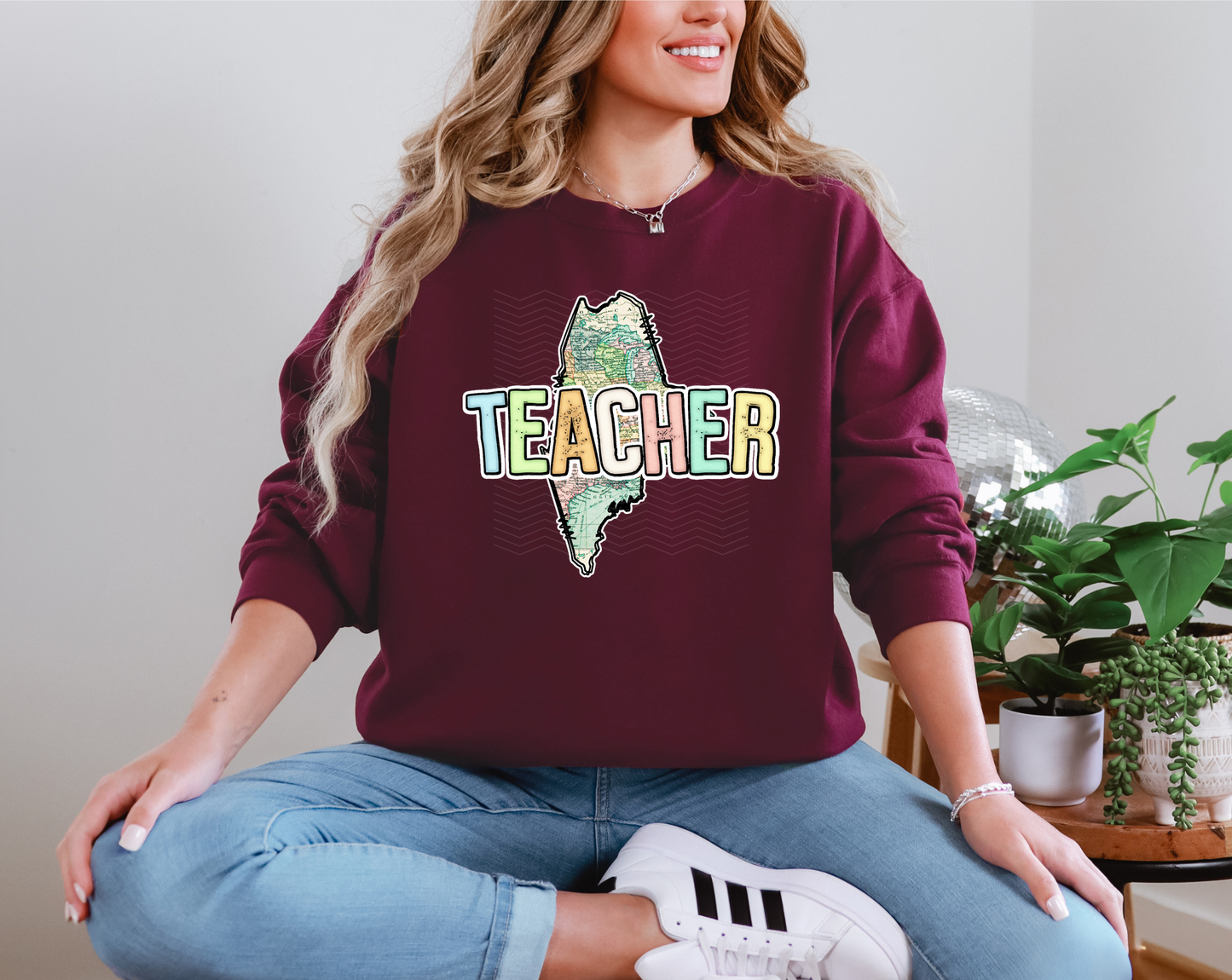 Teacher State Maine DTF TRANSFER