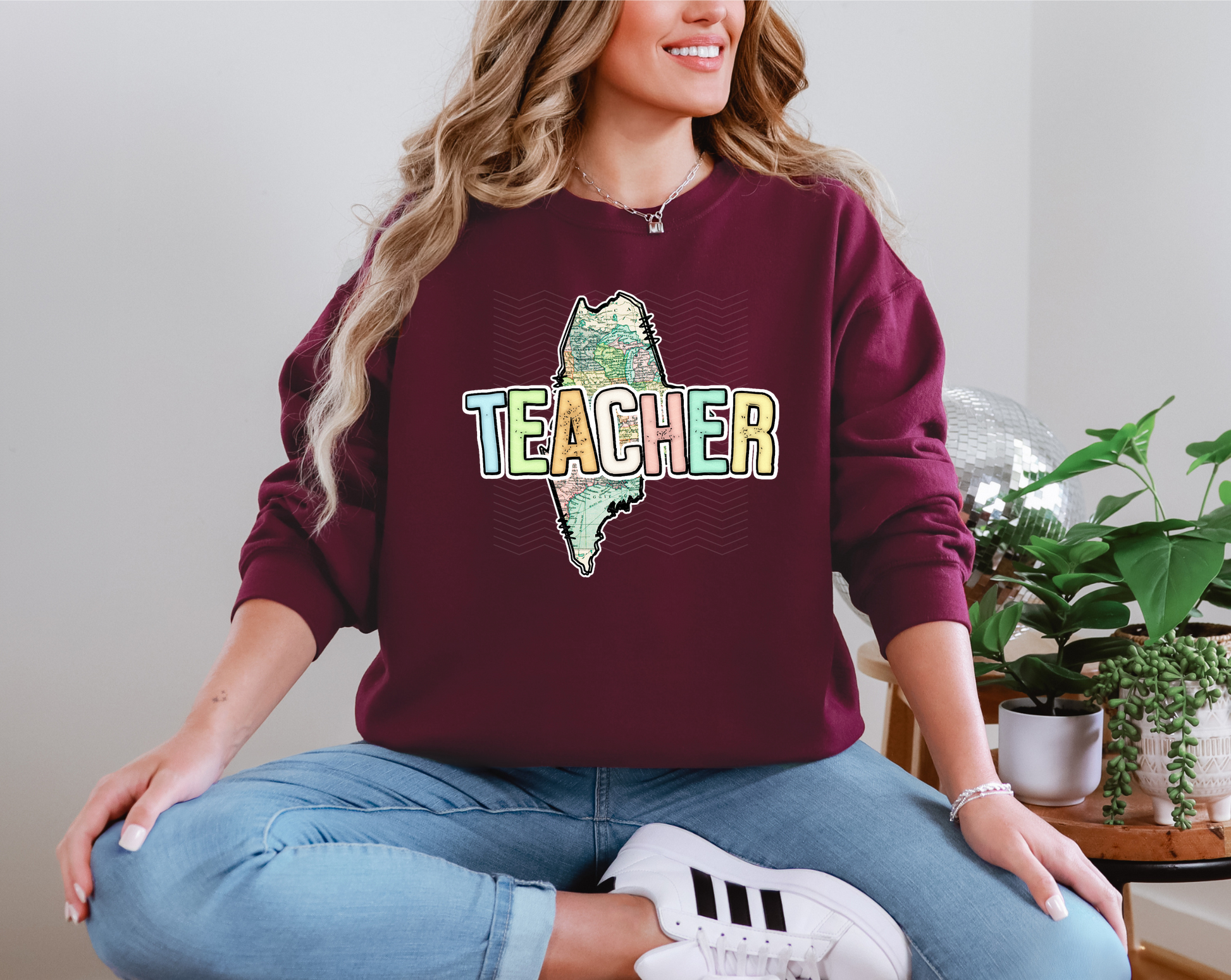 Teacher State Maine DTF TRANSFER