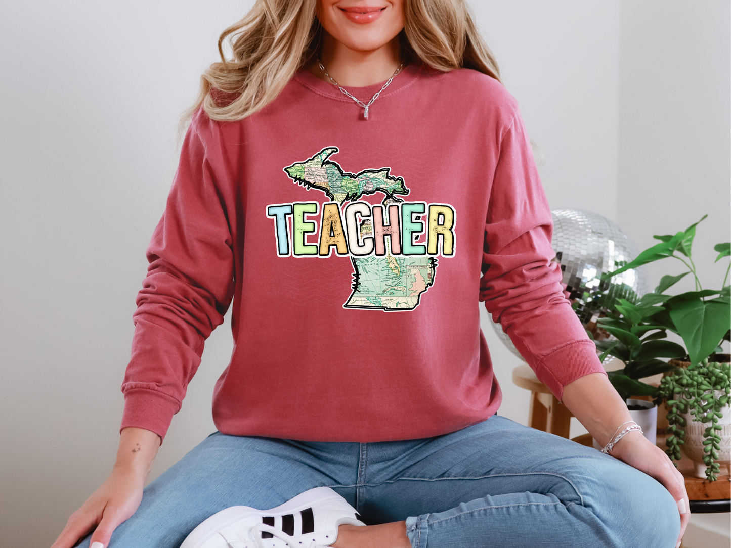 Teacher State Michigan DTF TRANSFER