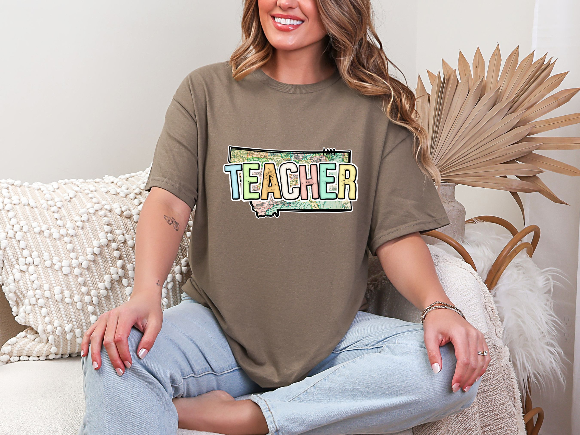 Teacher State Montana DTF TRANSFER