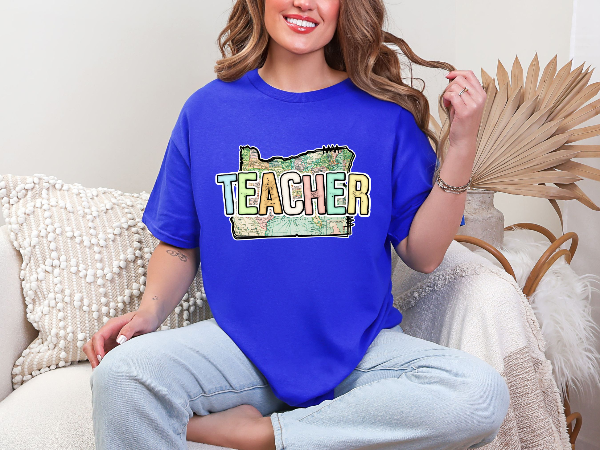 Teacher State Oregon DTF TRANSFER
