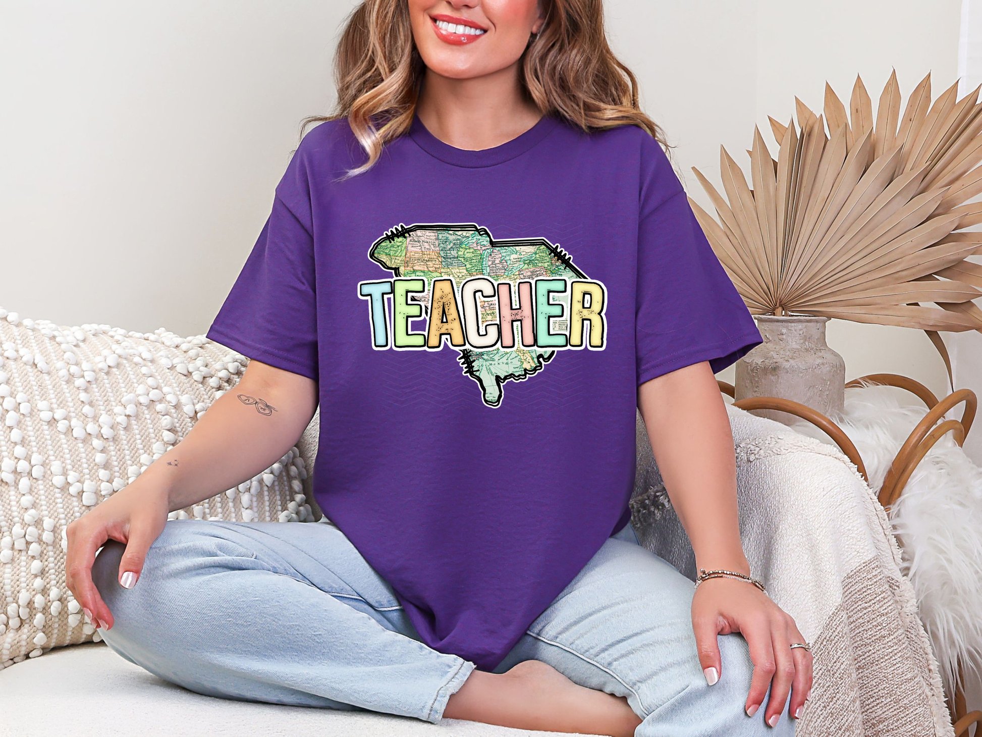 Teacher State South Carolina DTF TRANSFER