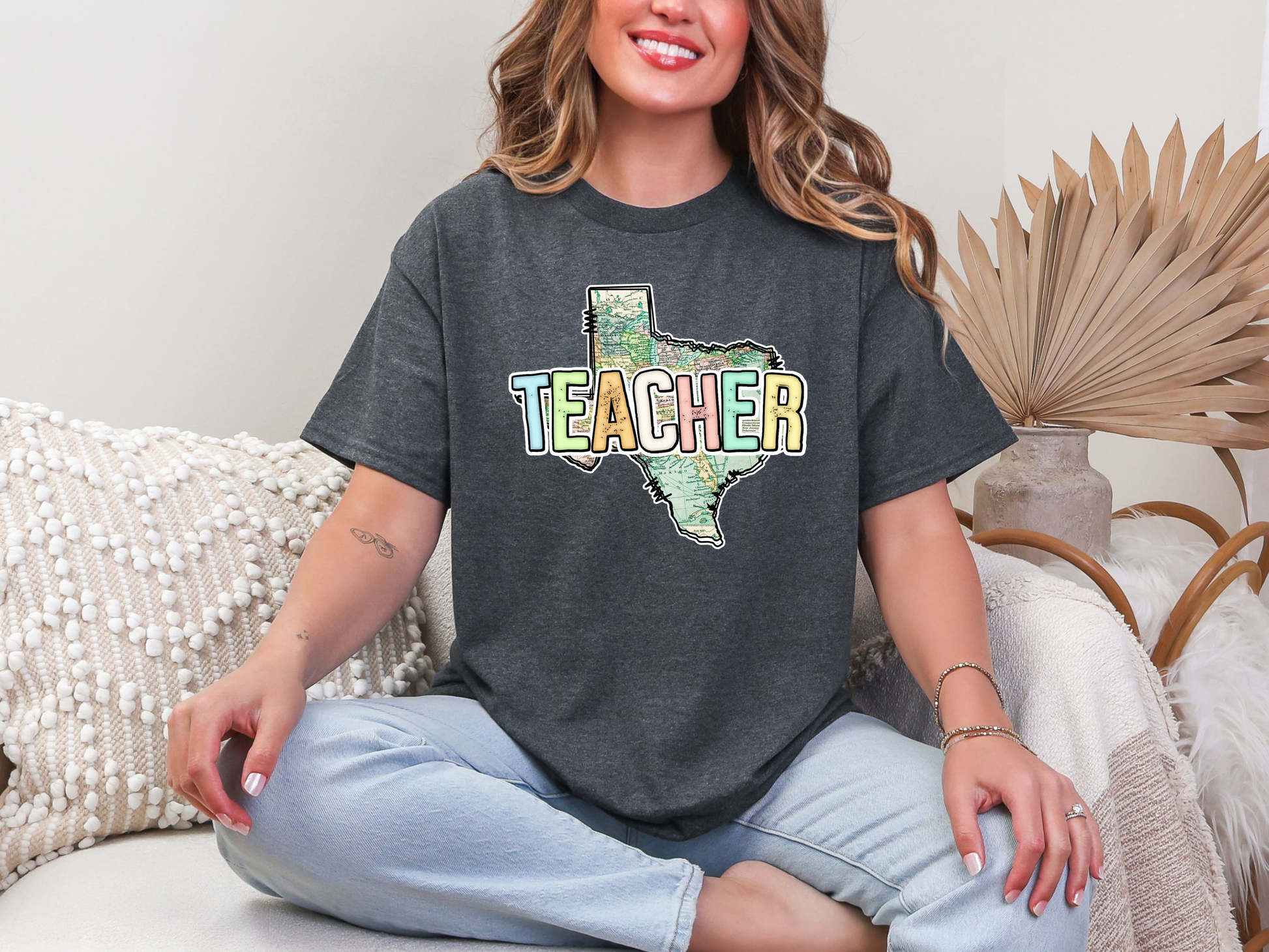 Teacher State Texas DTF TRANSFER