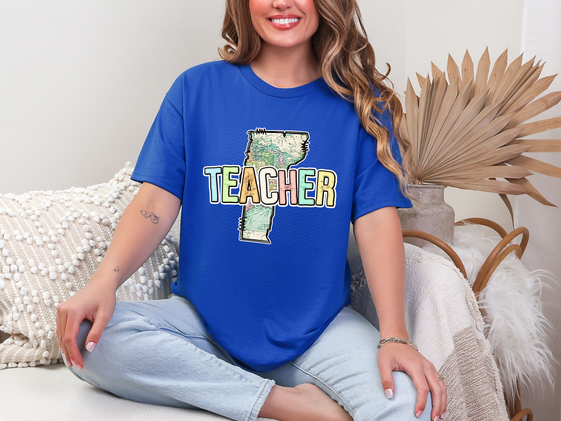 Teacher State Vermont DTF TRANSFER