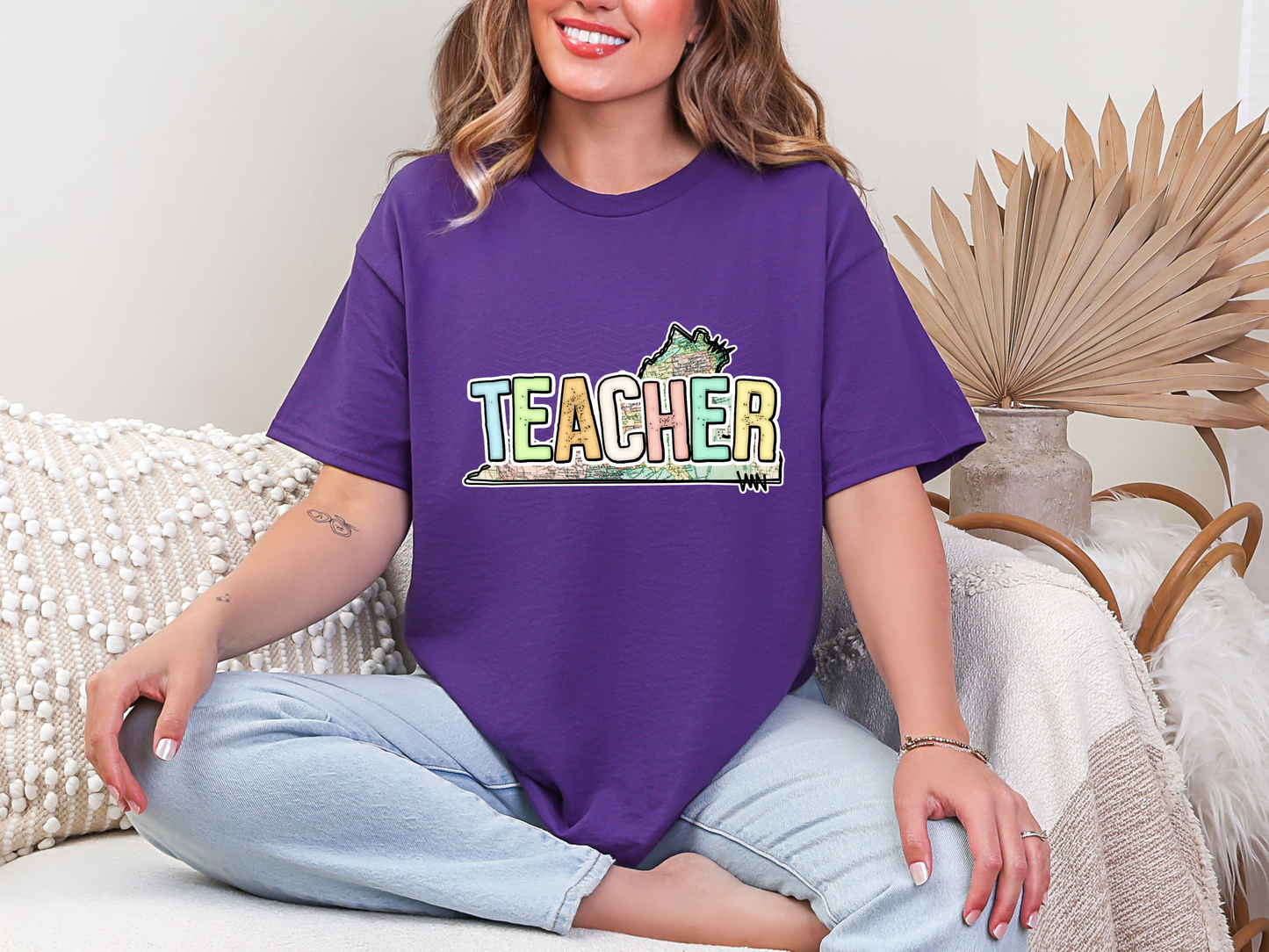 Teacher State Virginia DTF TRANSFER