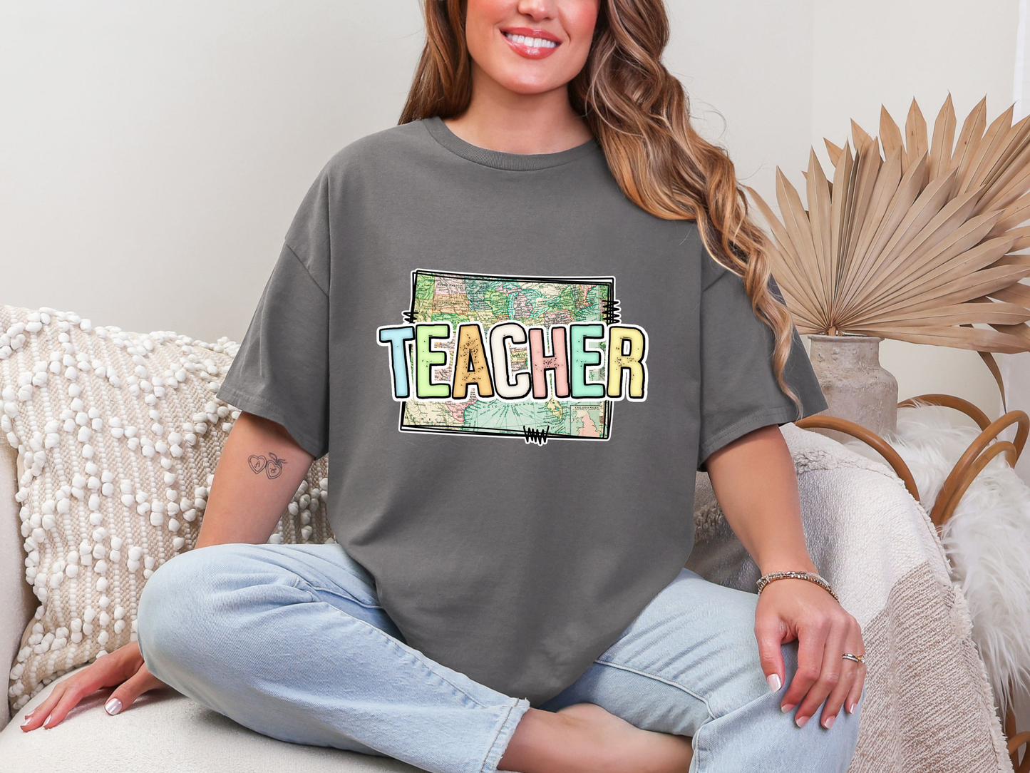 Teacher State Wyoming DTF TRANSFER