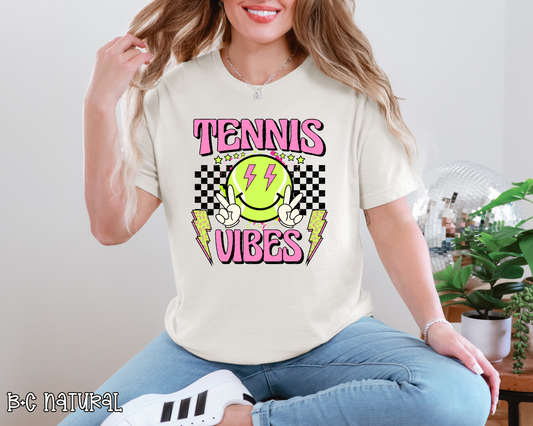 Tennis Vibes | 2 Options | DTF TRANSFER