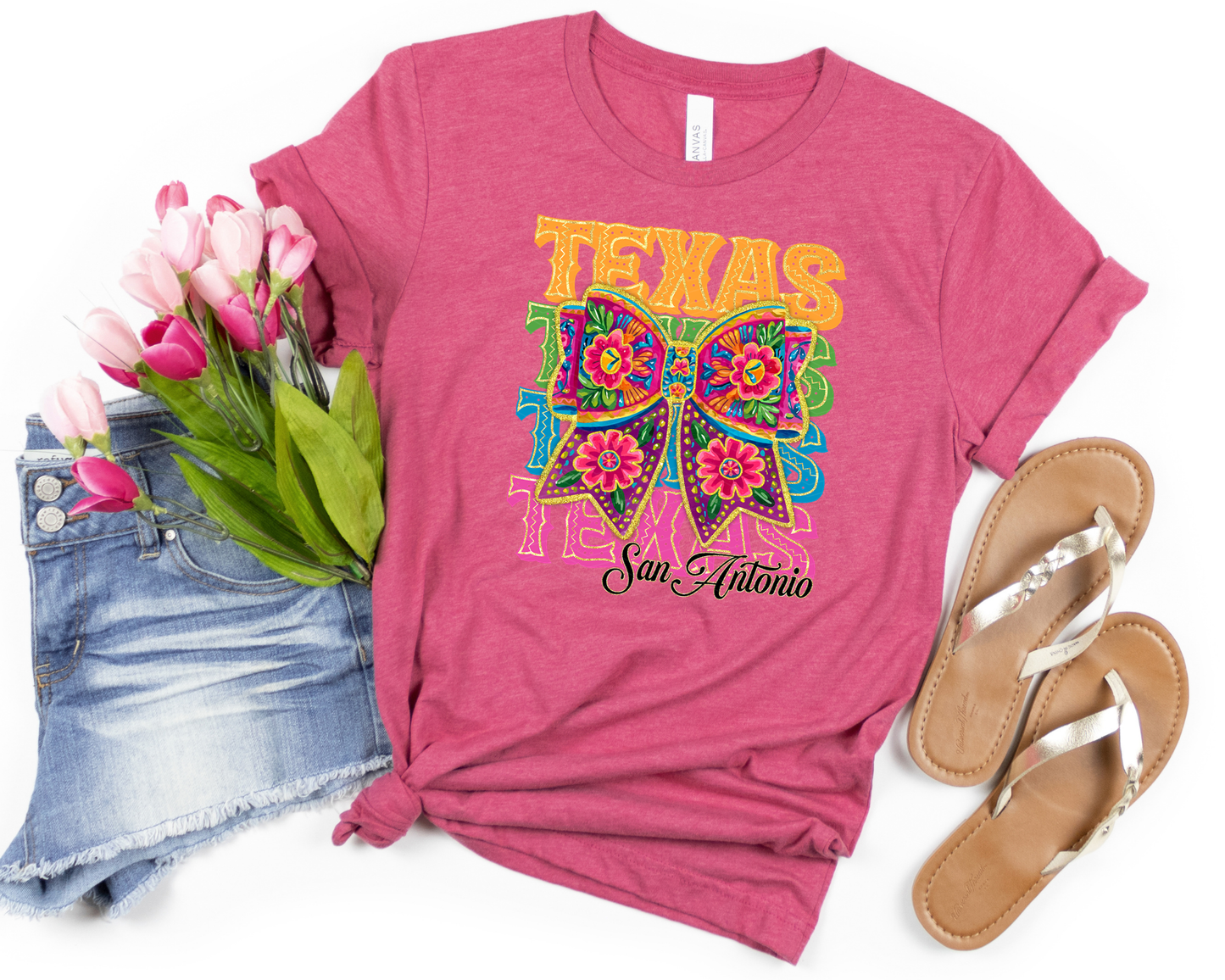 Texas Fiesta San Antonio DTF TRANSFER