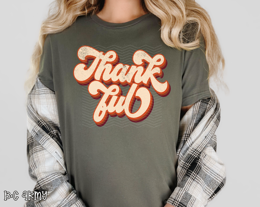 Thankful Vintage DTF TRANSFER