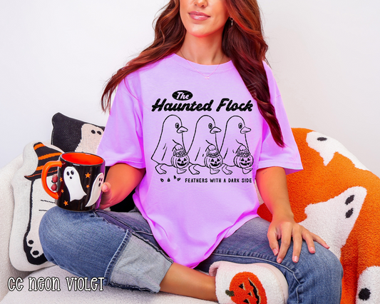 The Haunted Flock DTF TRANSFER