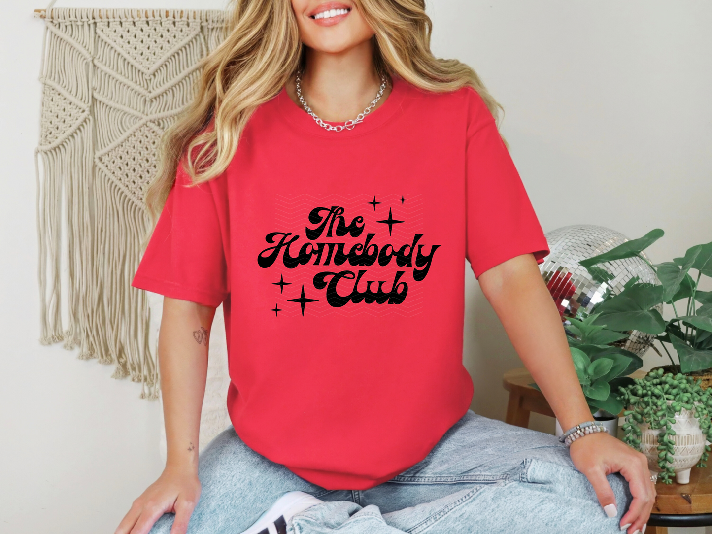The Homebody Club Retro DTF TRANSFER