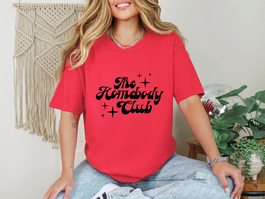 The Homebody Club Retro DTF TRANSFER
