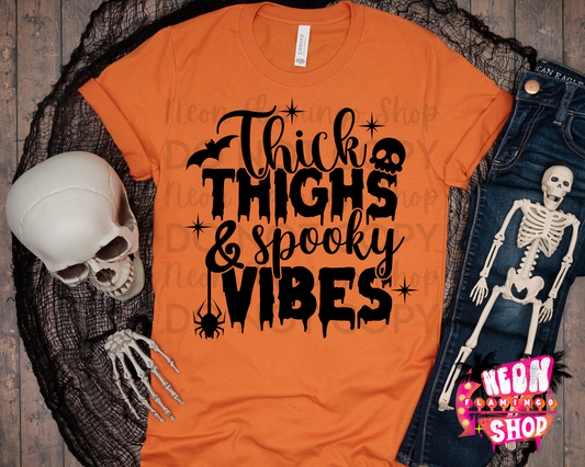 Thick Thighs Spooky Vibes