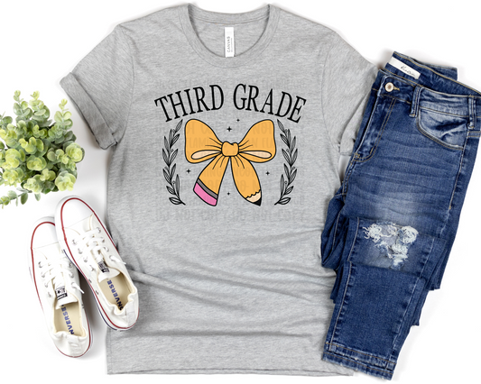 Third Grade Pencil Bow