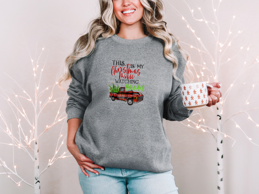 This Is My Christmas Movie Watching Blanket DTF TRANSFER