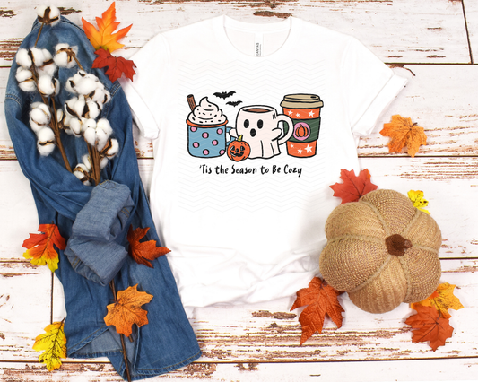 Tis The Season To Be Cozy Coffee DTF TRANSFER