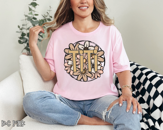 Titi Neutral Florals DTF TRANSFER
