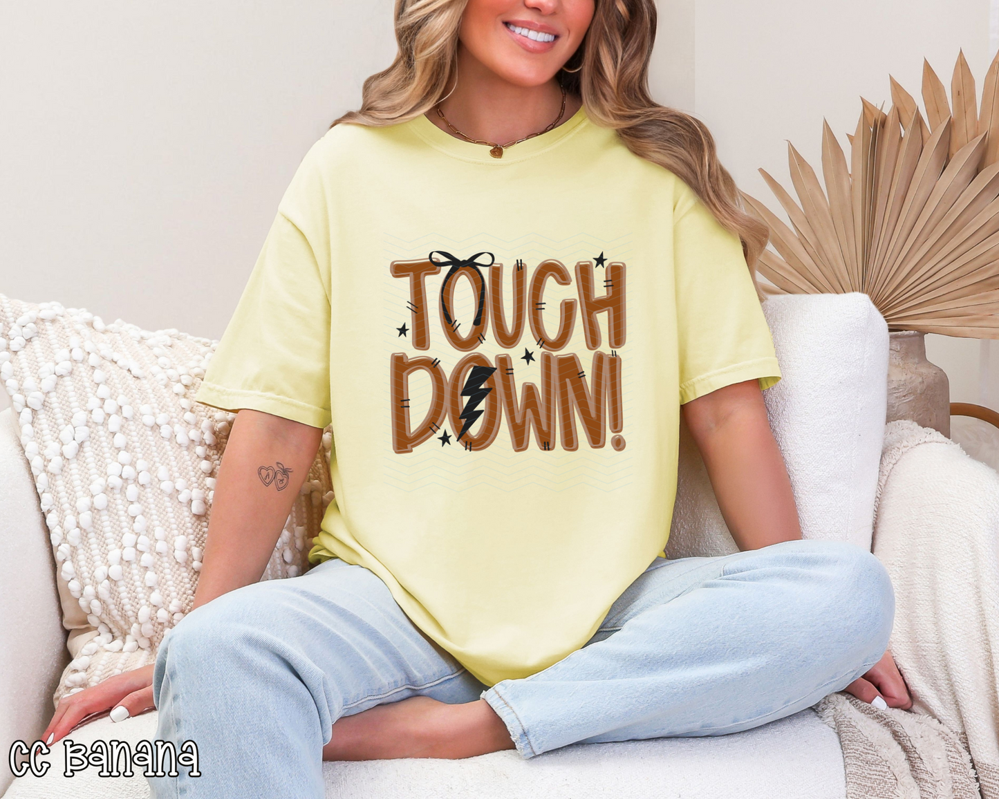 Touch Down! Handdrawn DTF TRANSFER