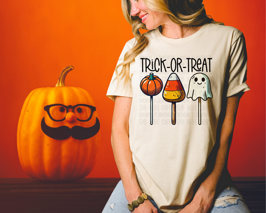 Trick or Treat lollipops
