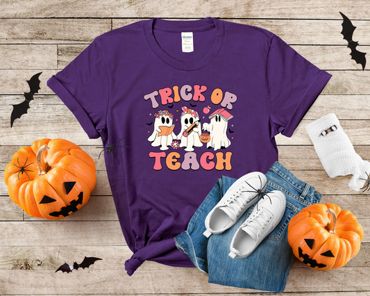 Trick or Teach Ghosts DTF TRANSFER