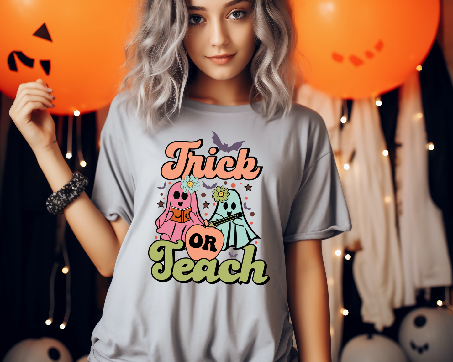 Trick or Teach Retro DTF TRANSFER