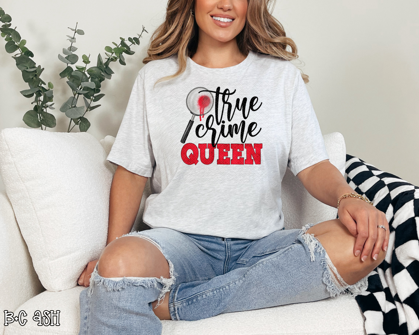 True Crime Queen DTF TRANSFER