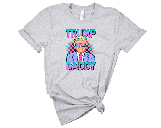 Trump Daddy purple DTF TRANSFER