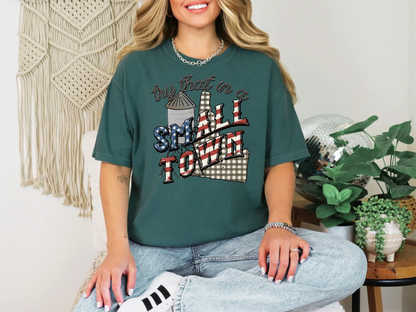 Try That in a Small Town Gingham ID DTF TRANSFER