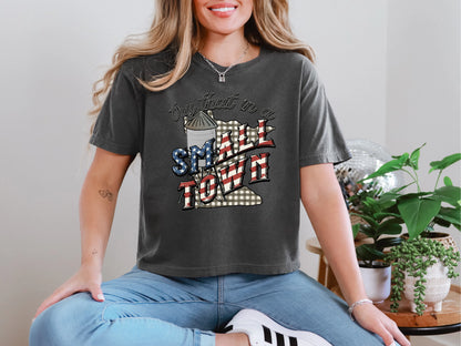 Try That in a Small Town Gingham MN DTF TRANSFER